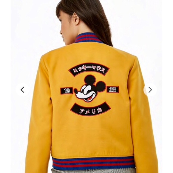 Disney Jackets & Coats Mickey Mouse X Forever 2 Varsity Bomber